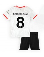 Liverpool Dominik Szoboszlai #8 Tredjedraktsett Barn 2024-25 Korte ermer (+ bukser)